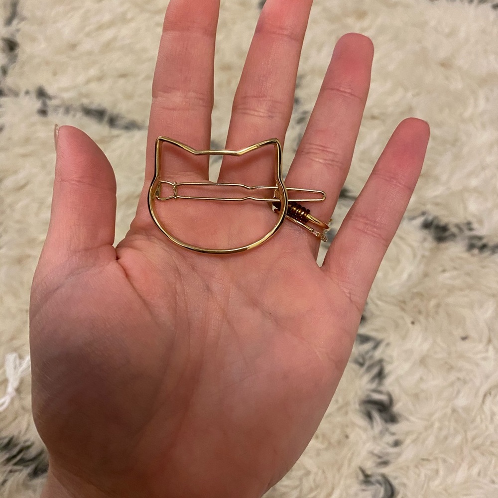 Cat hair pin